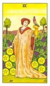 Queen of Pentacles Tarot Card