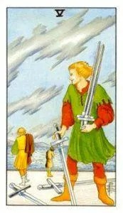 Nine of Swords Tarot Card
